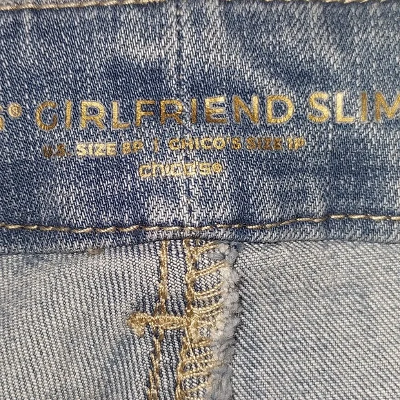Chico's So Slimming Girlfriend Capr Jeans - Picture 8 of 9